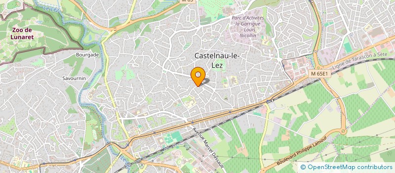 localisation de l'entreprise MONSIEUR QUENTIN FROMENT  CASTELNAU-LE-LEZ