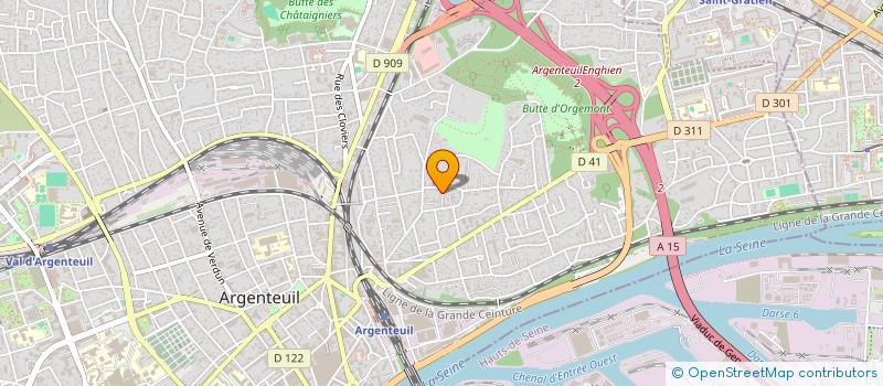 localisation de l'entreprise MONSIEUR QUENTIN FROMONT  ARGENTEUIL