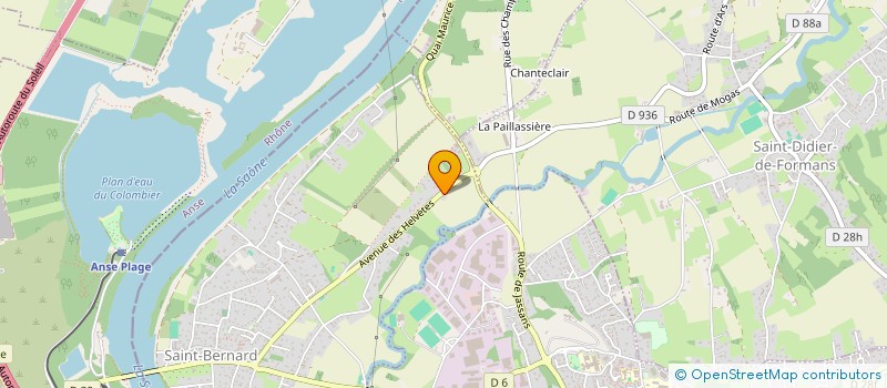 localisation de l'entreprise MONSIEUR QUENTIN FROPPIER  SAINT-BERNARD