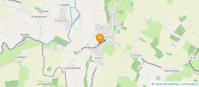 localisation de l'entreprise MONSIEUR QUENTIN GADOIS à HELOUP