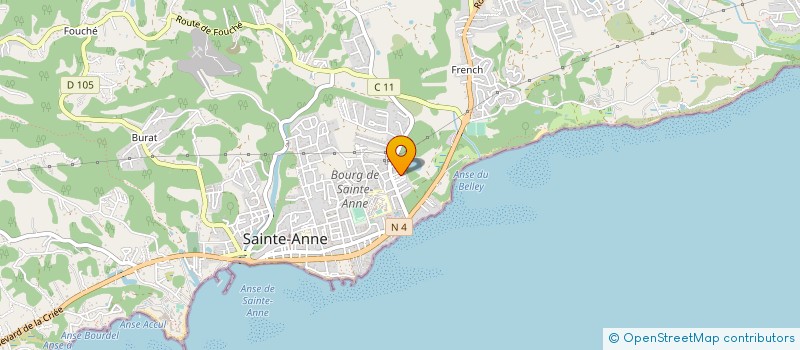 localisation de l'entreprise MONSIEUR QUENTIN GAIS à SAINTE-ANNE