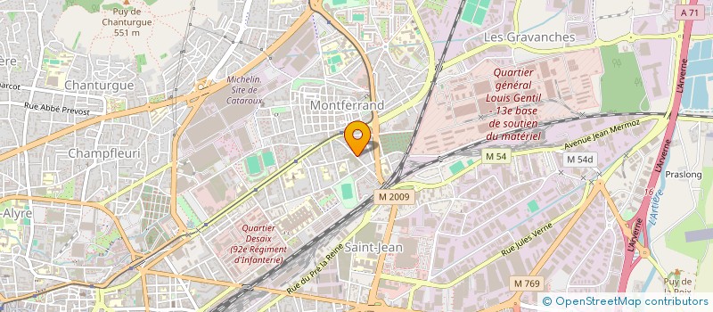 localisation de l'entreprise MONSIEUR QUENTIN GAJDOS  CLERMONT-FERRAND