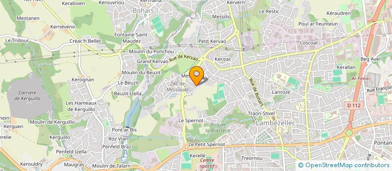 localisation de l'entreprise MONSIEUR QUENTIN GALLIOU à BREST