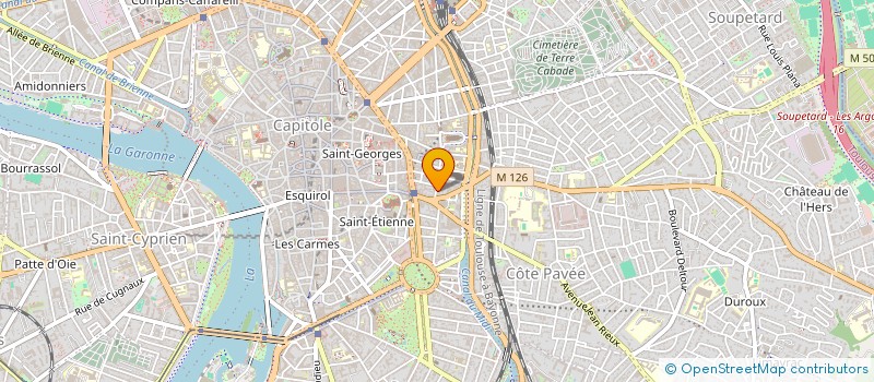 localisation de l'entreprise MONSIEUR QUENTIN GALVEZ  TOULOUSE