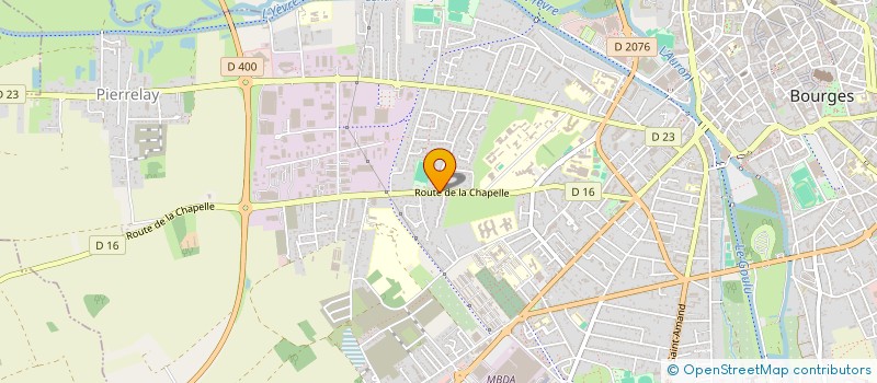 localisation de l'entreprise MONSIEUR QUENTIN GAMBADE  BOURGES