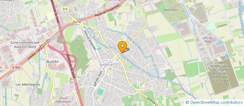 localisation de l'entreprise MONSIEUR QUENTIN GARCIA  VEDENE