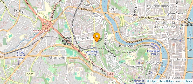 localisation de l'entreprise MONSIEUR QUENTIN GAREL  LYON