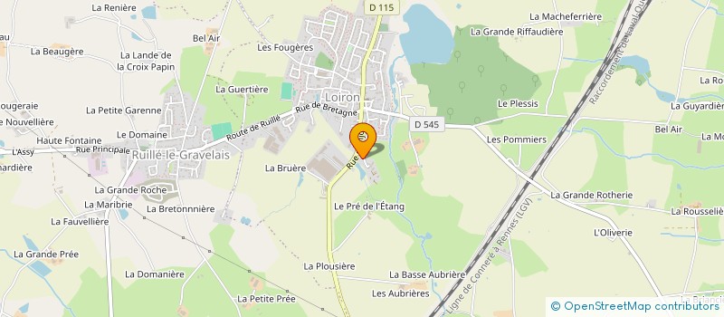 localisation de l'entreprise MONSIEUR QUENTIN GARNIER à LOIRON-RUILLE