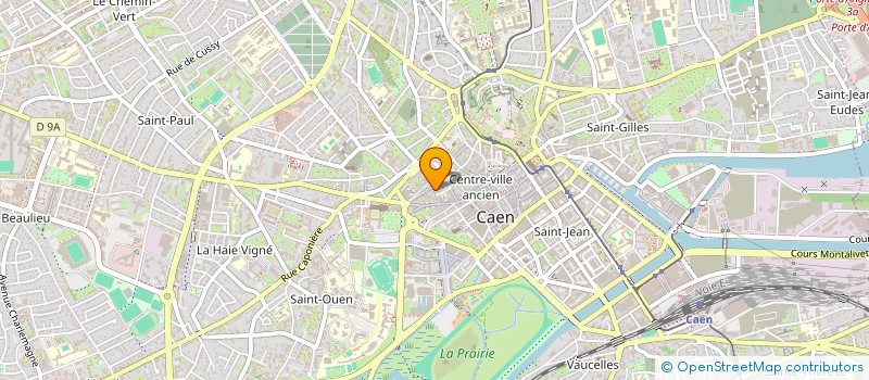 localisation de l'entreprise MONSIEUR QUENTIN GARO à CAEN