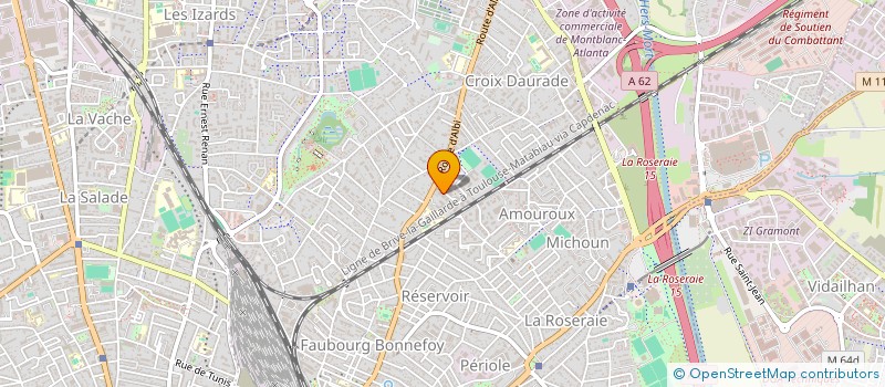 localisation de l'entreprise MONSIEUR QUENTIN GASNIER à TOULOUSE
