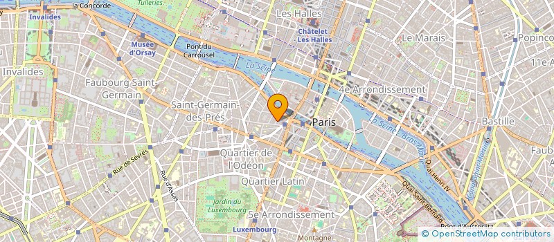 localisation de l'entreprise MONSIEUR QUENTIN GAUDIOT à PARIS