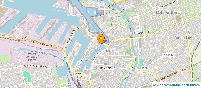 localisation de l'entreprise MONSIEUR QUENTIN GEERAERT à DUNKERQUE