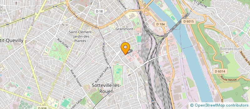 localisation de l'entreprise MONSIEUR QUENTIN GELLE  SOTTEVILLE-LES-ROUEN