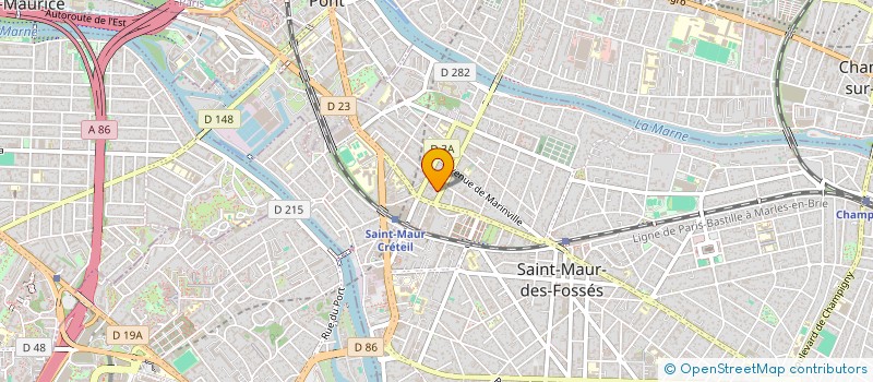 localisation de l'entreprise MONSIEUR QUENTIN GENEVOIS à SAINT-MAUR-DES-FOSSES