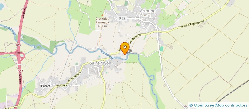 localisation de l'entreprise MONSIEUR QUENTIN GEOFFROY  ARTONNE