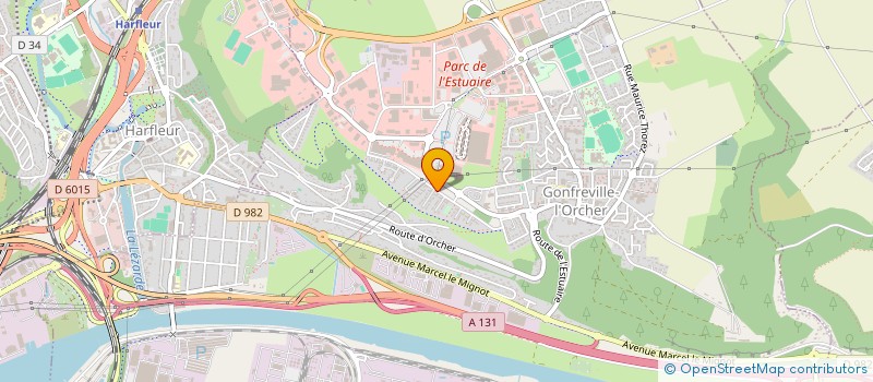 localisation de l'entreprise MONSIEUR QUENTIN GEOLIER  GONFREVILLE-L'ORCHER