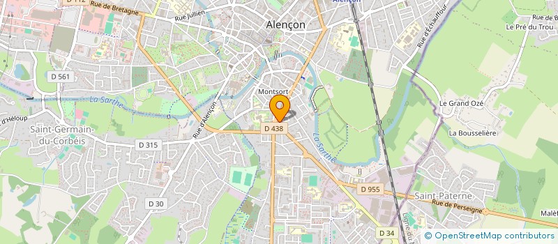 localisation de l'entreprise MONSIEUR QUENTIN GERARD à ALENCON
