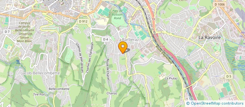 localisation de l'entreprise MONSIEUR QUENTIN GERNIOUX  BARBERAZ