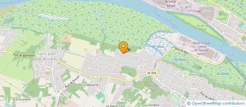 localisation de l'entreprise MONSIEUR QUENTIN GERRY  SAINT-JEAN-DE-BOISEAU