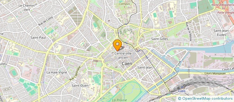 localisation de l'entreprise MONSIEUR QUENTIN GESNOUIN à CAEN