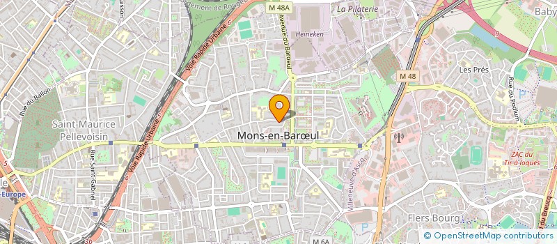 localisation de l'entreprise MONSIEUR QUENTIN GIL  MONS-EN-BARUL