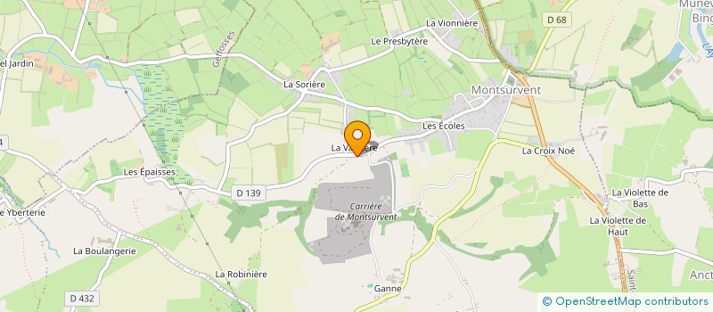 localisation de l'entreprise MONSIEUR QUENTIN GILLES  GOUVILLE-SUR-MER