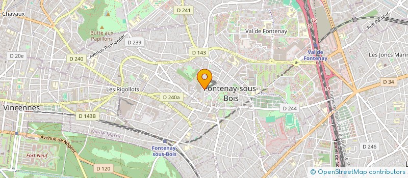 localisation de l'entreprise MONSIEUR QUENTIN GIMENEZ à FONTENAY-SOUS-BOIS
