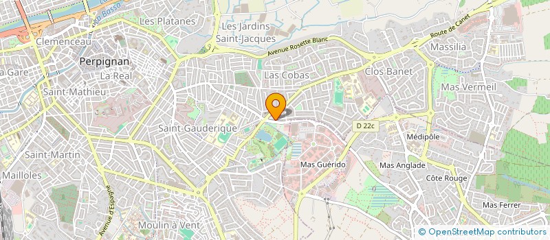 localisation de l'entreprise MONSIEUR QUENTIN GINEZ BANET  PERPIGNAN