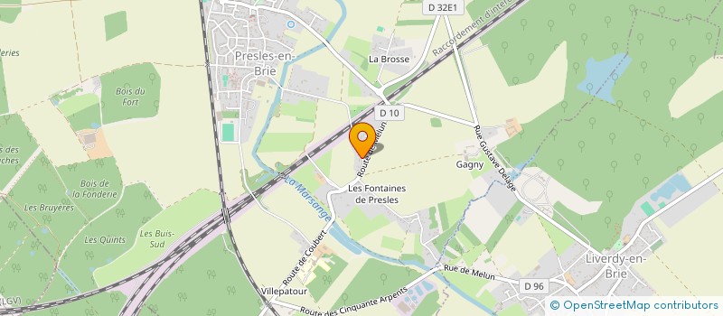 localisation de l'entreprise MONSIEUR QUENTIN GIRARD  PRESLES-EN-BRIE