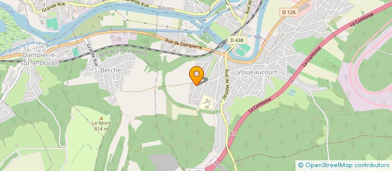 localisation de l'entreprise MONSIEUR QUENTIN GIRARDOT  VOUJEAUCOURT