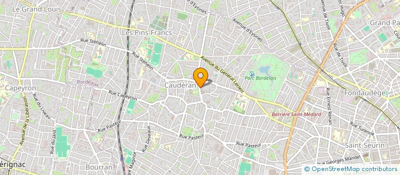 localisation de l'entreprise MONSIEUR QUENTIN GIRAUD  BORDEAUX