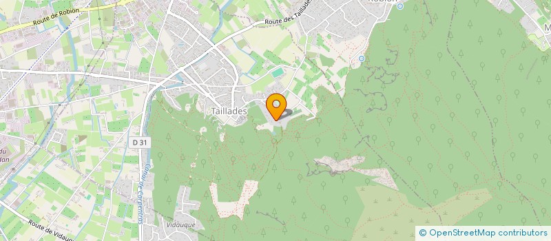 localisation de l'entreprise MONSIEUR QUENTIN GIRAUD  TAILLADES