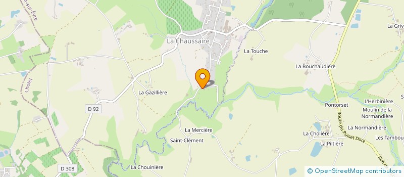 localisation de l'entreprise MONSIEUR QUENTIN GIREAULT à MONTREVAULT-SUR-EVRE