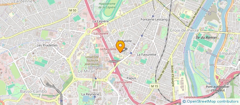 localisation de l'entreprise MONSIEUR QUENTIN GIROD  TOULOUSE