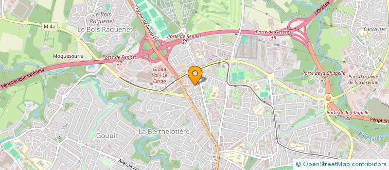 localisation de l'entreprise MONSIEUR QUENTIN GLIDIC à NANTES