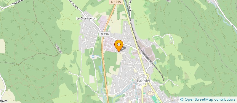 localisation de l'entreprise MONSIEUR QUENTIN GOAZIOU  LAGNIEU