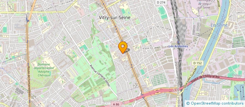 localisation de l'entreprise MONSIEUR QUENTIN GOBALOU  VITRY-SUR-SEINE