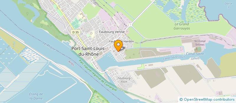 localisation de l'entreprise MONSIEUR QUENTIN GODIN à PORT-SAINT-LOUIS