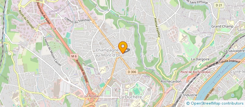 localisation de l'entreprise MONSIEUR QUENTIN GOINEAU  CHAMPAGNE-AU-MONT-D'OR