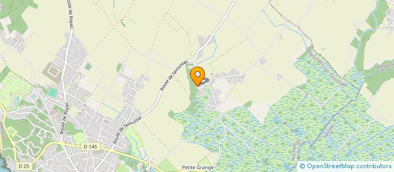 localisation de l'entreprise MONSIEUR QUENTIN GONZALEZ  MESCHERS-SUR-GIRONDE