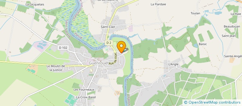 localisation de l'entreprise MONSIEUR QUENTIN GOT à GUENROUET