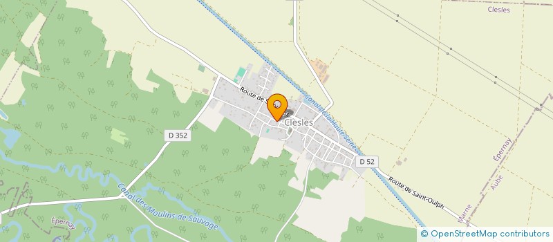 localisation de l'entreprise MONSIEUR QUENTIN GRAMAIN  CLESLES