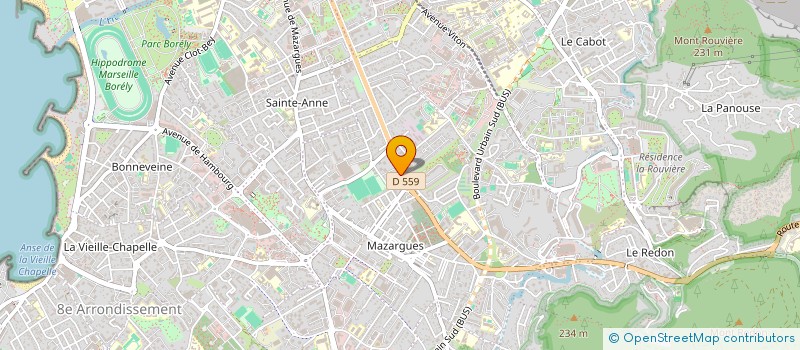 localisation de l'entreprise MONSIEUR QUENTIN GRANGE à MARSEILLE