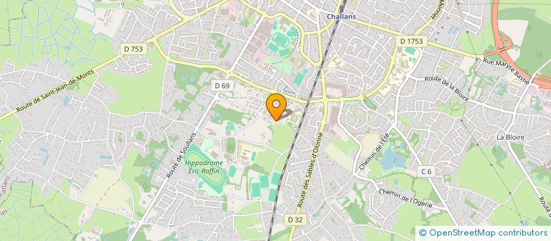 localisation de l'entreprise MONSIEUR QUENTIN GRECK à CHALLANS