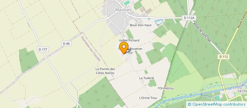 localisation de l'entreprise MONSIEUR QUENTIN GUIL  MASLIVES