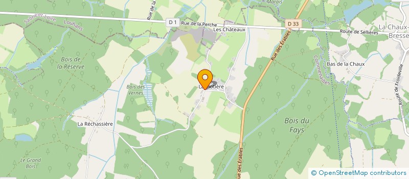 localisation de l'entreprise MONSIEUR QUENTIN GUILLEMENET  COMMENAILLES