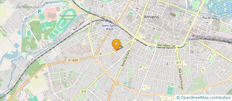 localisation de l'entreprise MONSIEUR QUENTIN GUILLON  AMIENS