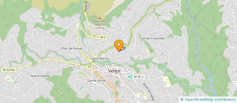 localisation de l'entreprise MONSIEUR QUENTIN GUILLOUX à VENCE