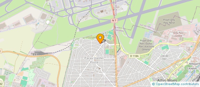 localisation de l'entreprise MONSIEUR QUENTIN GUIMARAES  PARAY-VIEILLE-POSTE