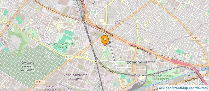 localisation de l'entreprise MONSIEUR QUENTIN HALYS  BOBIGNY